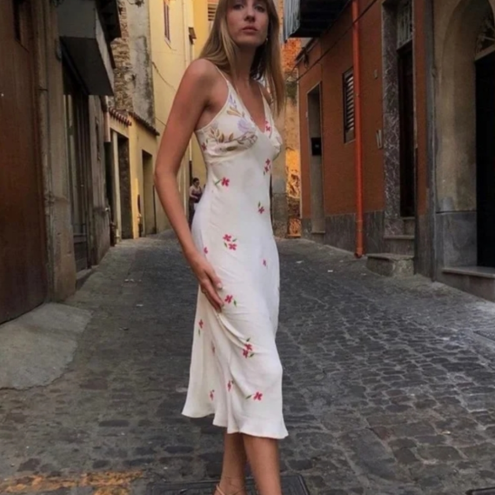 ISO Free People Daisy Midi Slip Dress